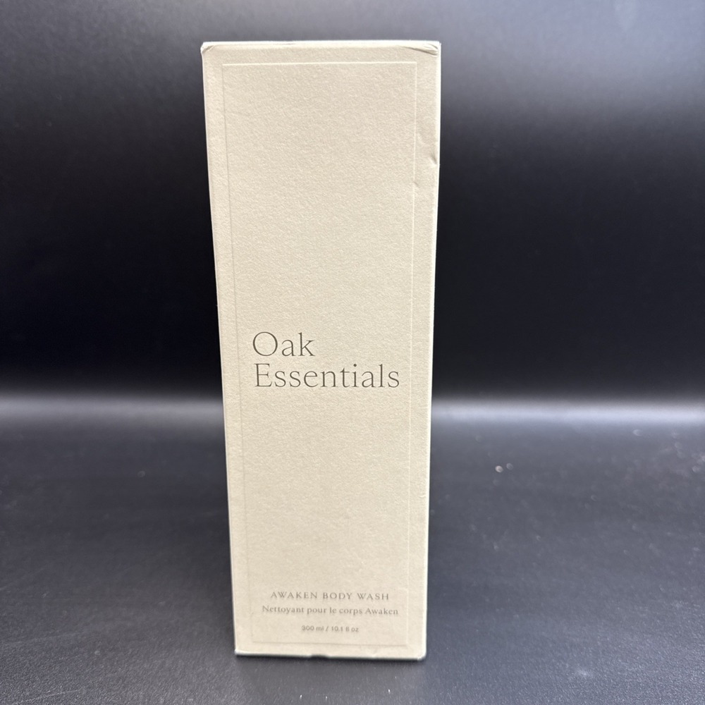 NEW Oak Essentials Awaken Body Wash 300 mL 10.1 oz Nourish Condition SEALED‎